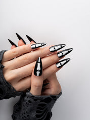 Skeleton Bone X-Ray Press-On Nails