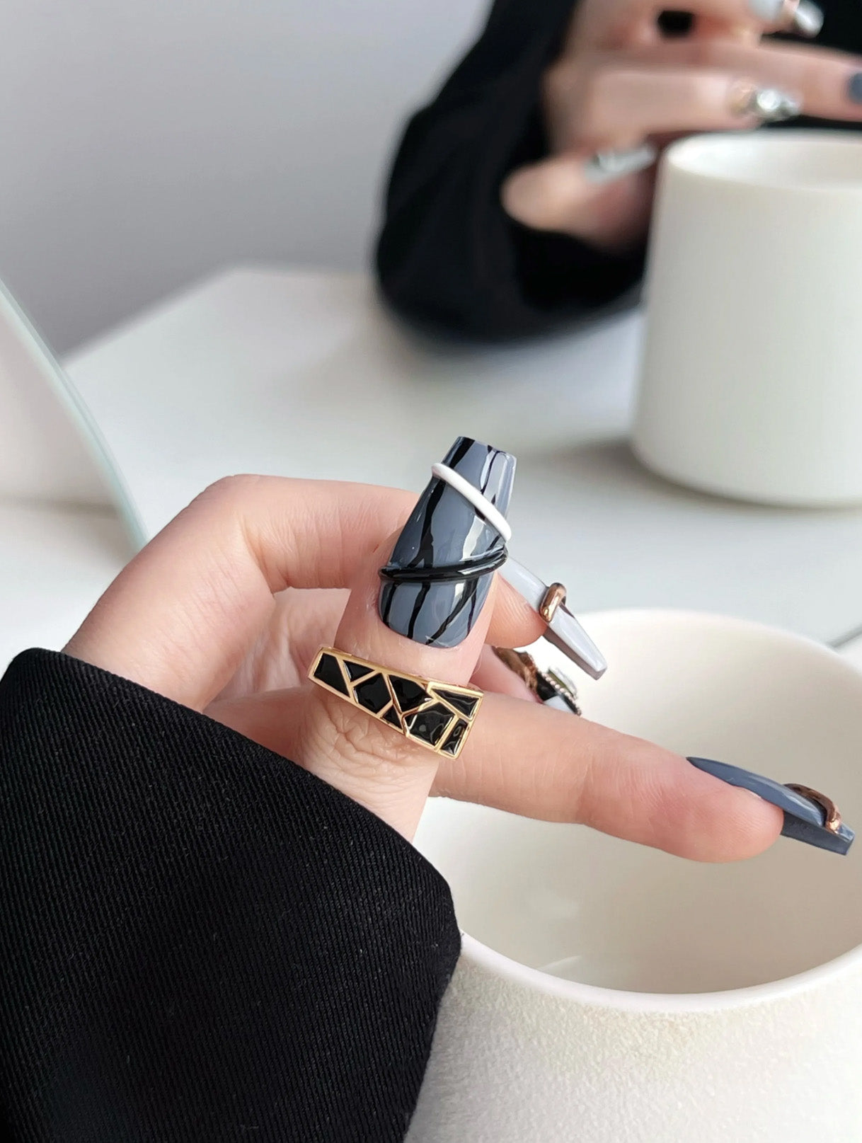 3D Animal Print Handmade Press-on