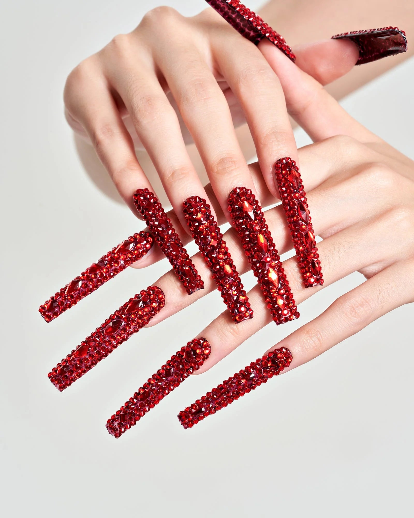 [Pre-order] Red Diamand Nail.. Long and Special