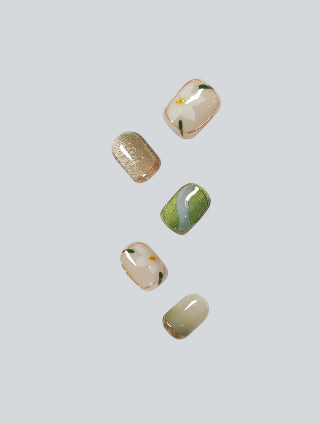 Daisy Dream with Chrome Effect