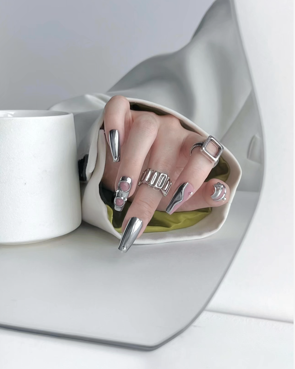 Silver Pink Is My Fav