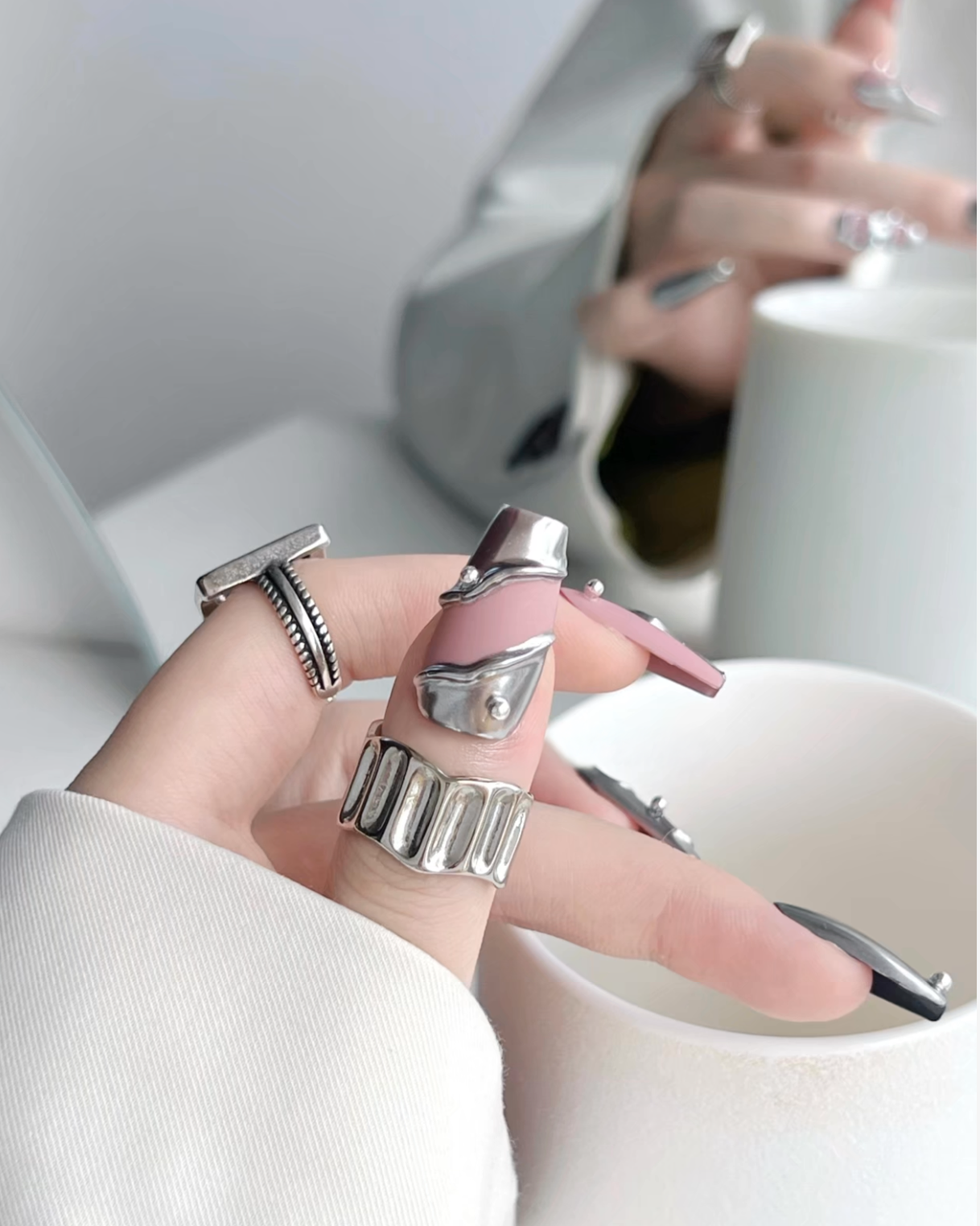 Silver Pink Is My Fav