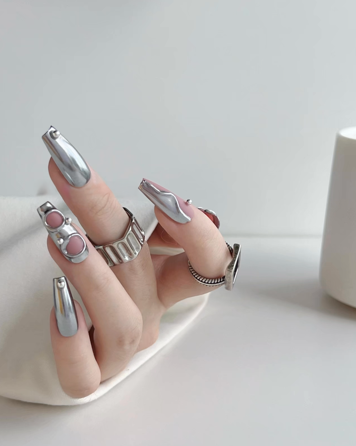 Silver Pink Is My Fav